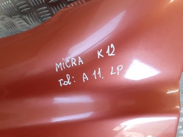 BLATNÍK LEVÝ NISSAN MICRA K12 A11