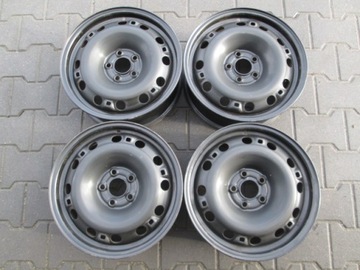 RÁFKY 6JX15 5X100 ET38 SKODA FABIA RAPID ROOMSTER VW POLO SEAT IBIZA GOLF 4