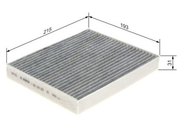 BOSCH 1 987 435 557 FILTR VENTILACE PROSTORU SPOLUJEZDCE