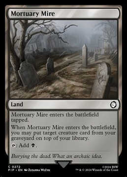 MtG: Mortuary Mire (PIP)