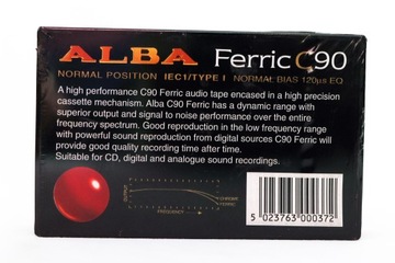 ALBA Ferric C-90 NOWA Unikat Jedyna na Allegro NAJTANIEJ !!!