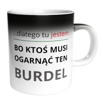 MAGICZNY KUBEK PREZENT DLA KIEROWNIKA MENADŻERA