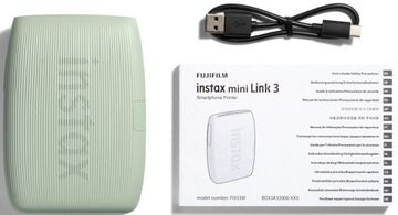 Drukarka natychmiastowa FUJIFILM Instax Mini Link 3 zielona /Dzień Dziecka