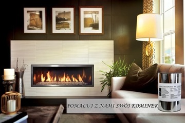 ТЕРМОСТОЙКАЯ КРАСКА ДЛЯ ПЕЧИ ГЛУШИТЕЛЬ ДЫМОХОД, ЧЕРНАЯ