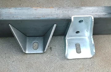 Platforma stal/alu 4,5x2 Najazd do sam. montażu PL