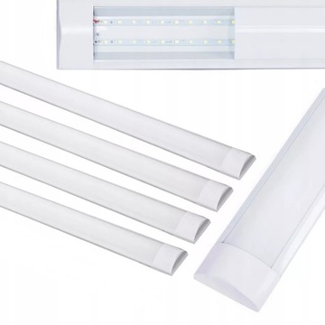 4x NATYNKOWA LAMPA LED PANEL 36W 120CM ŚWIETLÓWKA