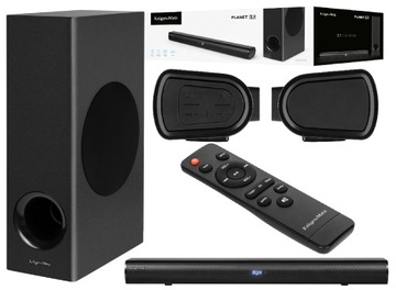 SOUNDBAR + SUBWOOFER KRUGER&MATZ PLANET BT 5.3 HDMI USB AUX DO TELEWIZORA
