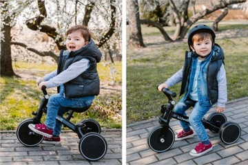 БАЛАНСОВЫЙ ВЕЛОСИПЕД 3в1 ТРЕХКОЛЕСНЫЙ Педали Kidwell PICO БОЛЬШИЕ КОЛЕСА