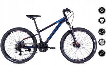 Горный велосипед MTB Около 26 кадров 13-дюймовый наездник спереди и 135-150 см.