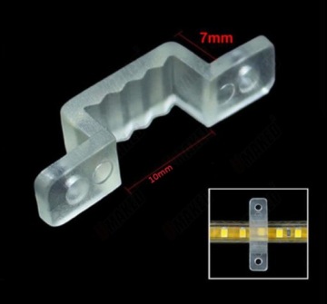 МОНТАЖНЫЙ ДЕРЖАТЕЛЬ ДЛЯ СВЕТОДИОДНОЙ ШЛАНГА 230В 10ММ 2 ШТ.