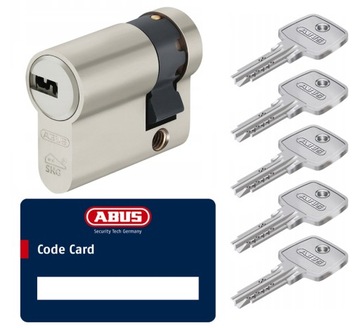 ПОЛУВСТАВКА ABUS 55/10 НИКЕЛЬ