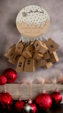 ПЕРСОНАЛИЗИРОВАННЫЙ АДВЕНТ-КАЛЕНДАРЬ ЛЮБОЕ ИМЯ + ПОДАРКИ ДОМА