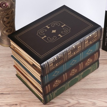 SZTUCZNE KSIĄŻKI DO DEKORACJI PODKŁADKI DEKORACYJNE