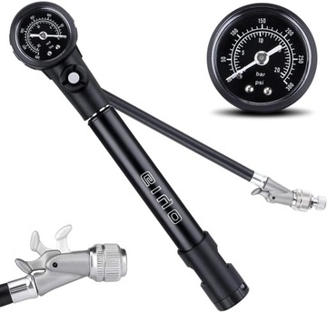 GIYO Pompka do opon rowerowych/amortyzatorów MTB 300psi tryb HV HP