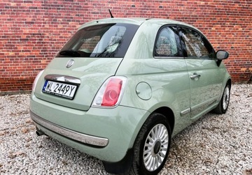 Fiat 500 II Hatchback 3d 1.2 69KM 2009 Fiat 500 Panorama Klima Alu Gwarancja w cenie VFVK 1.2 Benzyna 69KM, zdjęcie 3