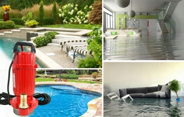 НАСОС ДЛЯ Грязной, ЧИСТОЙ ВОДЫ, Септик, канализация, колодец, погружной, погружной