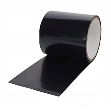 Водонепроницаемая ремонтная лента для труб бассейна, черная, 150 х 10 см.