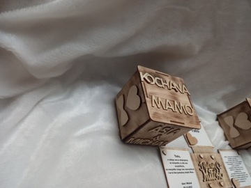 деревянная взрывающаяся коробка, спасибо родителям