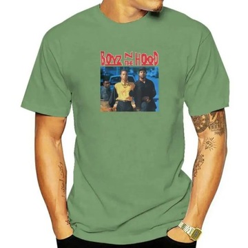 Boyz N The Hood Classic Poster Men Cotton T-Shirt Koszulka