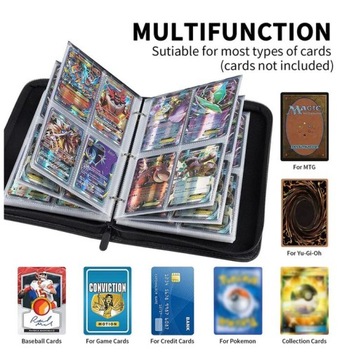 АЛЬБОМ КЛАССОВ ДЛЯ 440 КАРТ POKEMON XXL