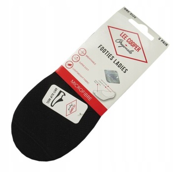 3szt baleriny stopki LEE COOPER 36-42 mikrofi czar