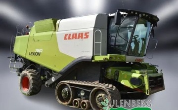 Claas LEXION 760 TT Z VARIO 1200 oraz wozkiem ...