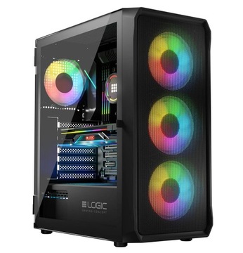 OBUDOWA DO KOMPUTERA PC LOGIC PORTOS MIDID ARGB BLACK CZARNY