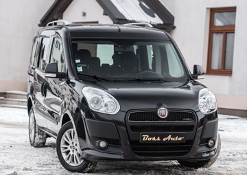 Fiat Doblo III Van 1.6 Multijet 16v 105KM 2011 Fiat Doblo 1.6D 105KM Climatron Alu Relingi Hak Serwis Gwarancjia 1.6