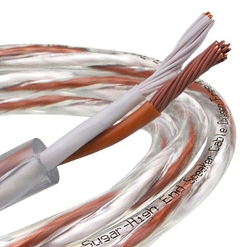 PRZEWÓD GŁOŚNIKOWY MELODIKA BSC2450 BROWN SUGAR HI-END 2 x 4,5mm2 NA METRY