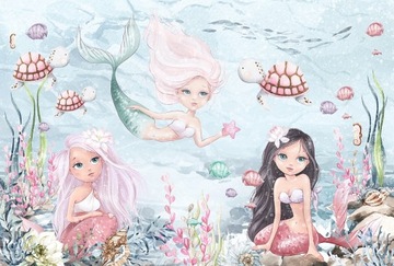 Tapeta podwodny świat syrenki, mermaid 368x248