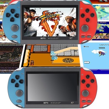 ПОРТАТИВНАЯ ИГРОВАЯ КОНСОЛЬ X7 МНОГО ИГР 4,3-ДЮЙМОВЫЙ ДИСПЛЕЙ