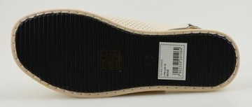 SOKOLSKI Sandały Beżowe Skórzane Ażurowe L24-10 r.41