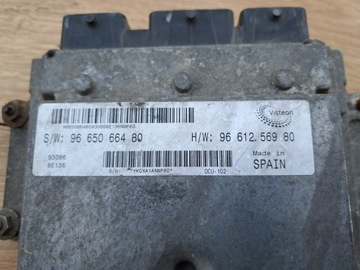 DUCATO JUMPER BOXER III 2.2 JEDNOTKA MOTORU ECU 9665066480