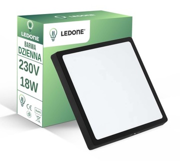PREMIUM PANEL PLAFON LED NATYNKOWY 18W NIEMRUGA CC