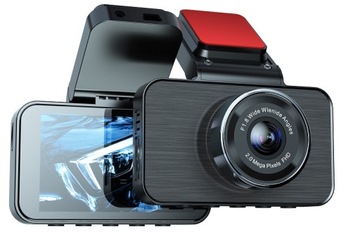 Сенсорный видеорегистратор с Wi-Fi, режимом парковки, камерой заднего вида A18PRO