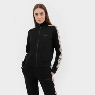 Damska bluza dresowa rozpinana bez kaptura Guess B