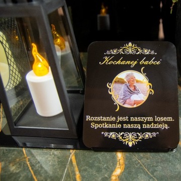 СВЕЧА СВЕЧА СВЕТОДИОДНАЯ СТАТУЭТКА С ФОТО ДЛЯ КЛАДБИЛЬНОЙ МОГИЛЫ