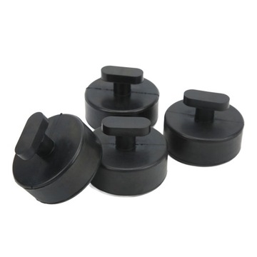 4PCS Jack Point Support Pad Pucks Rubber Larger Static Friction Replacement