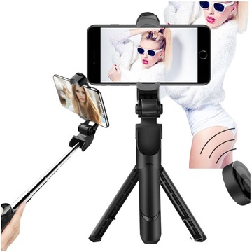 Selfie Stick Kij statyw pilotem uchwyt na telefon