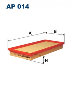 ФІЛЬТЕР ПОВІТРЯ FILTRON FIL AP014 