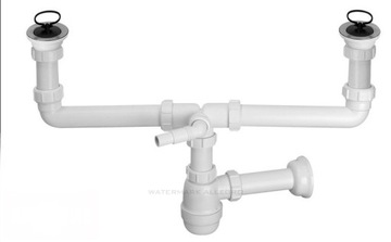 СИФОННАЯ МОЙКА McALPINE CDBAWW-P