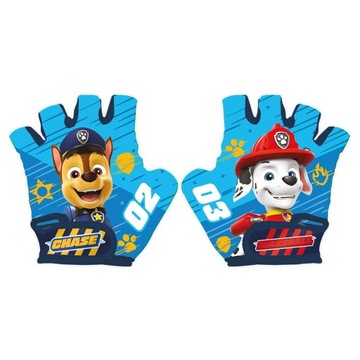Rękawiczki na rower Psi Patrol Boy