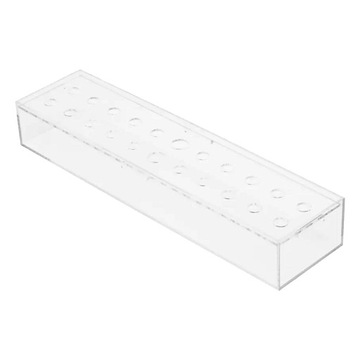Clear Acrylic Flower Vase Rectangular Flowers