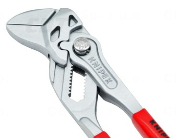 SZCZYPCE NASTWANE ZACISKOWE REGULOWANE KLUCZ DO ARMATURY RUR 150MM KNIPEX