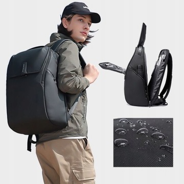 Plecak Bange BG-2581 na laptopa 15,6 16,4 szary