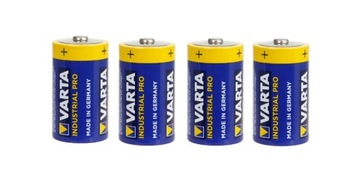 4x Bateria alkaliczna VARTA INDUSTRIAL R20 D 1,5V
