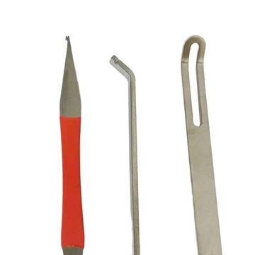 Многофункциональный инструмент для ремонта. Простой в использовании. Деревянный духовой инструмент из трех частей из нержавеющей стали.