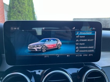 Mercedes Klasa C W205 Kombi Facelifting HYBRYDA 2.0 300 de 306KM 2020 Mercedes-Benz Klasa C 2.0 diesel PLUG IN 306 KM automat zarej w PL zad, zdjęcie 22