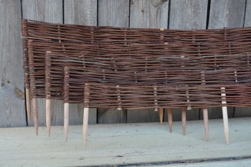 Плетеный частокол H15 - Плетеный забор L120