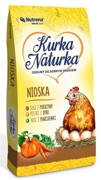 KARMA PASZA KURKA NATURKA DLA NIOSEK KRUSZONKA 25KG NUTRENA NIOSKA POKRZYWA